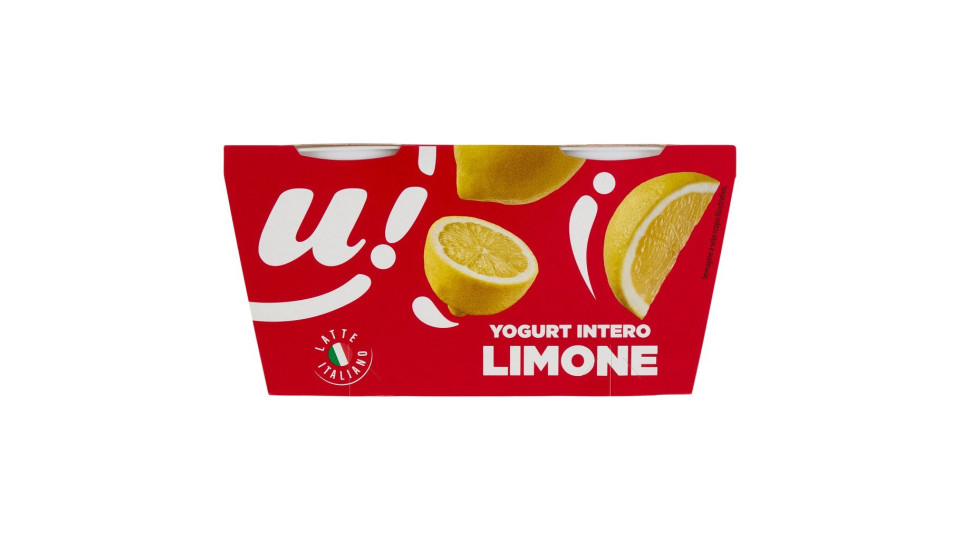 Natura Yogurt Intero con Limone 2 x 125 g