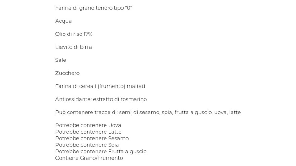Focaccine all'olio di Riso