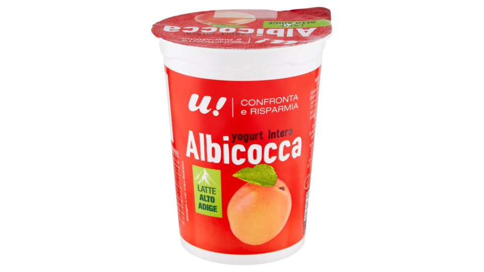 Yogurt Intero Albicocca U! Confronta e Risparmia
