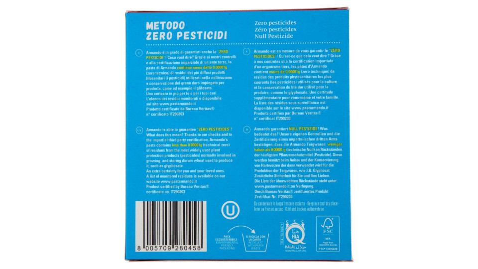 Metodo* Zero Pesticidi - Zero Glyphosate L'Alfabeto
