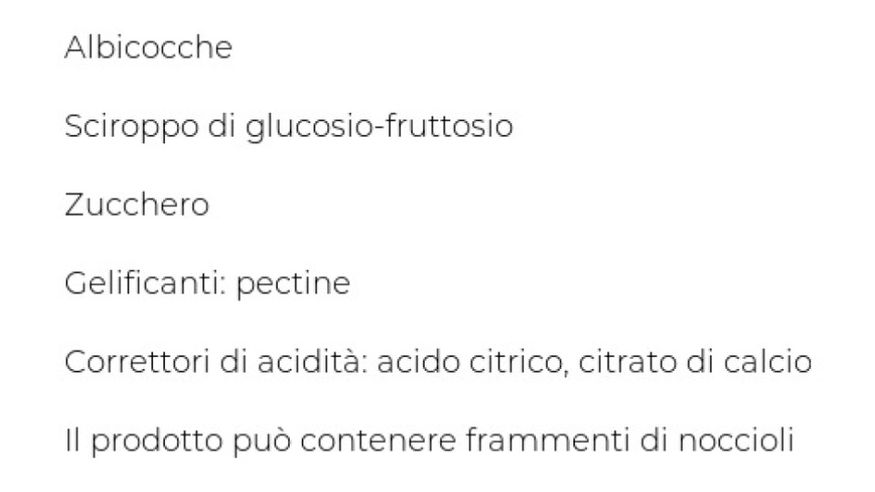 U! Confronta&Risparmia - Confettura Extra Di Albicocche 