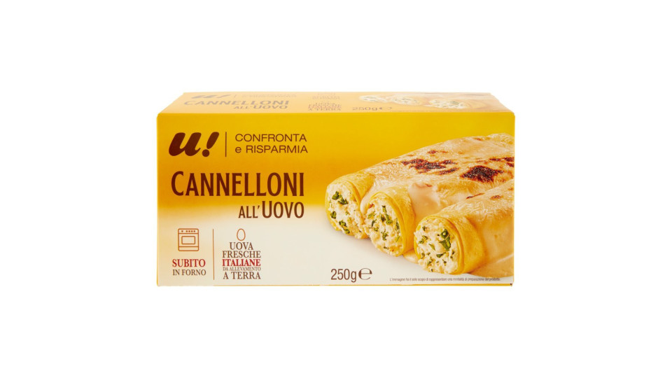 U! Confronta&Risparmia - Cannelloni All'Uovo