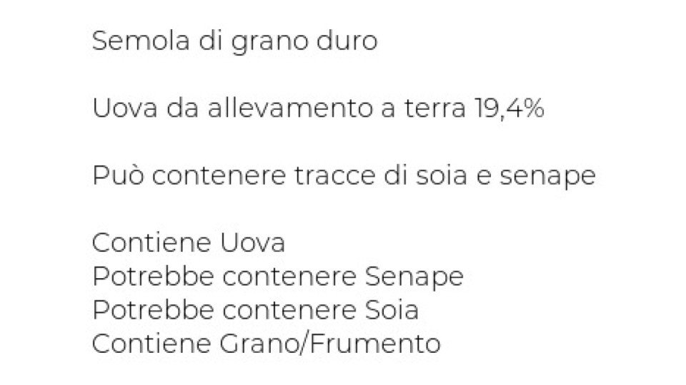 U! Confronta&Risparmia - Cannelloni All'Uovo