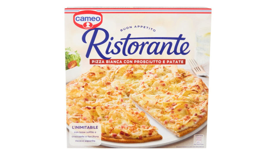 Ristorante Pizza Bianca Prosciutto E Patate