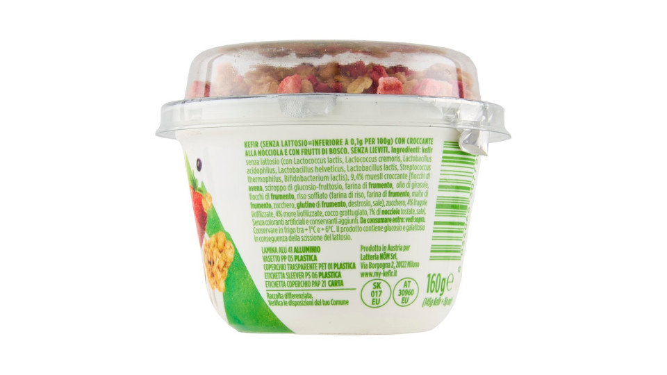 Milk Milk Kefir Muesli E Frutti Di Bosco 160 G