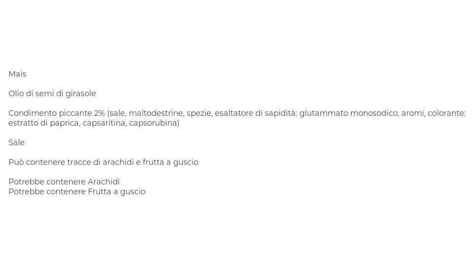 Mais Piccante 70 g