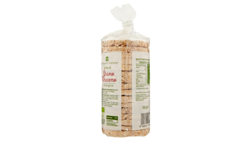 Gallette di grano saraceno il Viaggiator Goloso Bio