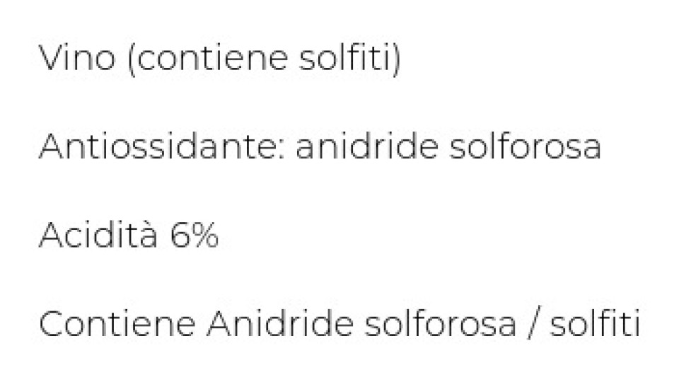 Aceto di vino rosso lt 1