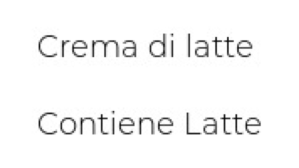 Panna per caffè UHT