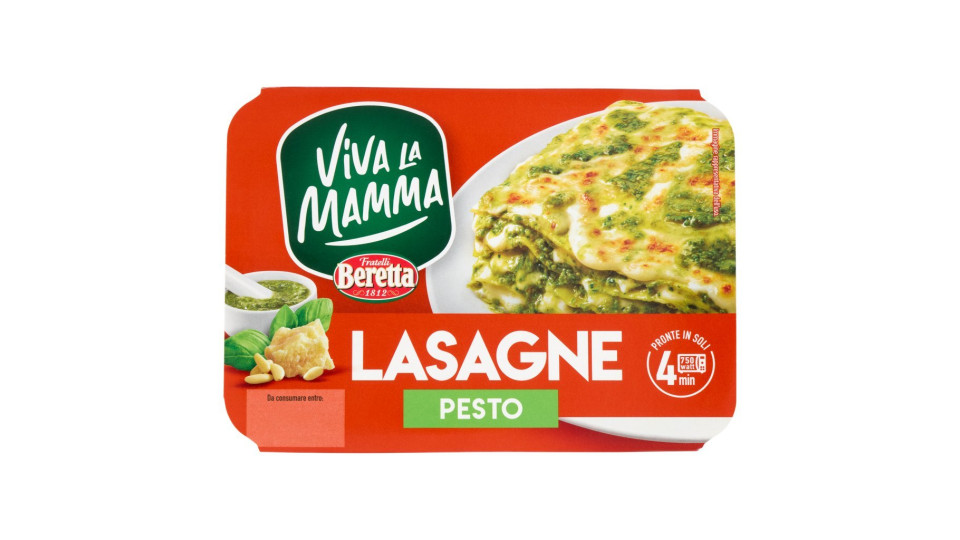 LASAGNE AL PESTO E TOFU