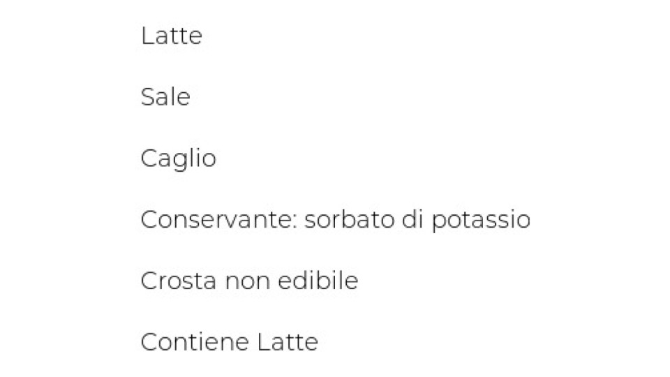 Provolone dolce U! Confronta & Risparmia