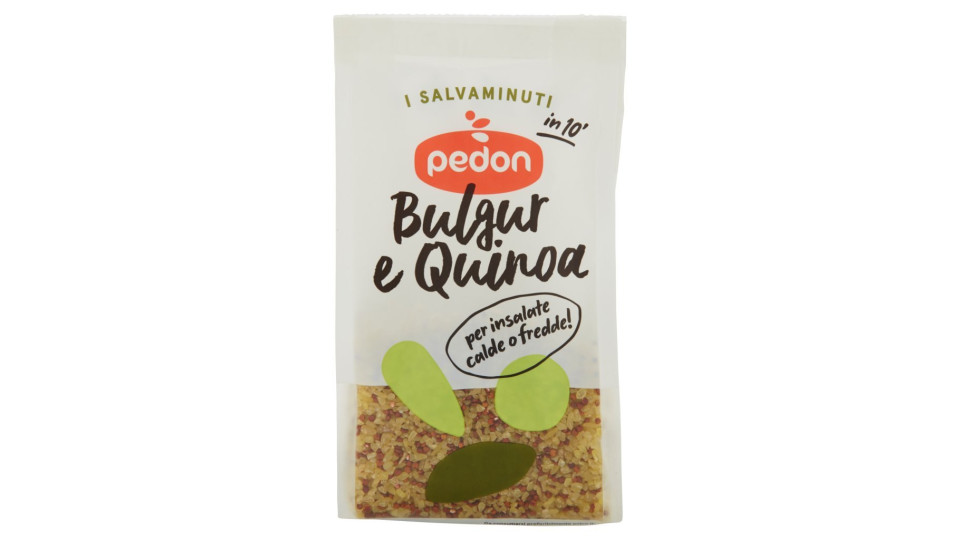 Pedon, I salvaminuti bulgur e quinoa