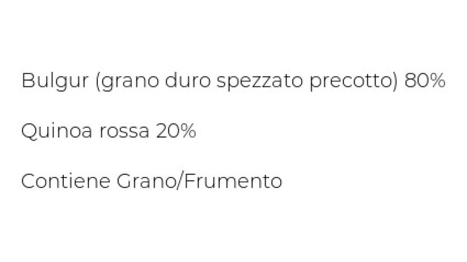 Pedon, I salvaminuti bulgur e quinoa