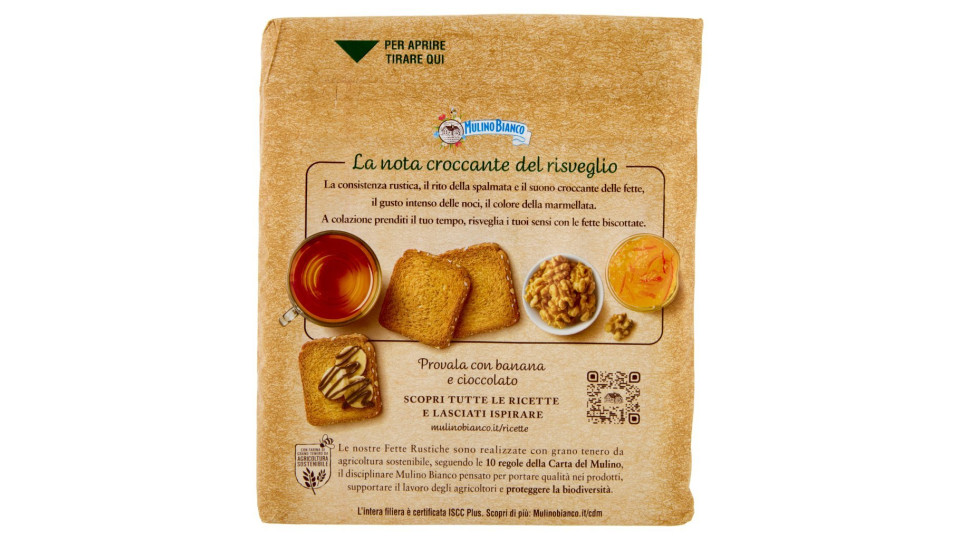 Mulino Bianco, Le Rustiche fette biscottate