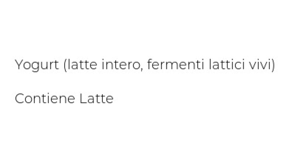 Latteria Brunico Yogurt Cremoso Bianco