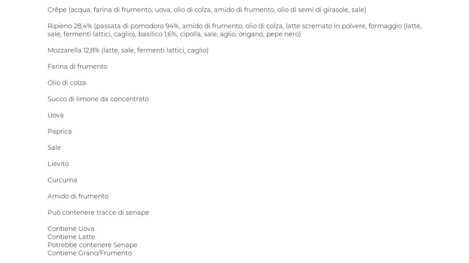Findus Sofficini pomodoro più mozzarella 4 pezzi