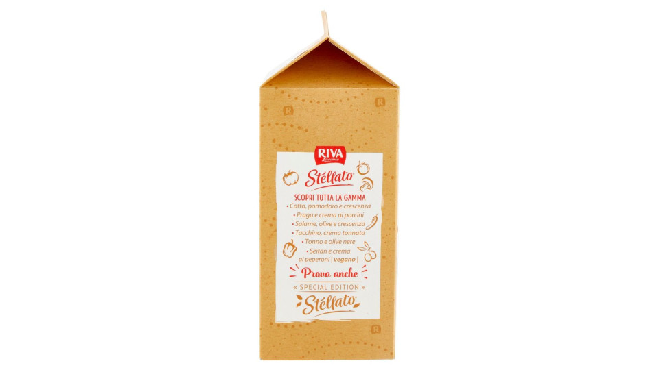 Stellato Prosciutto Cotto, Crema di Crescenza e Pomodoro