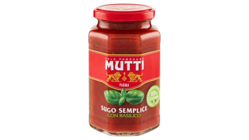 Mutti, Sugo Semplice con basilico