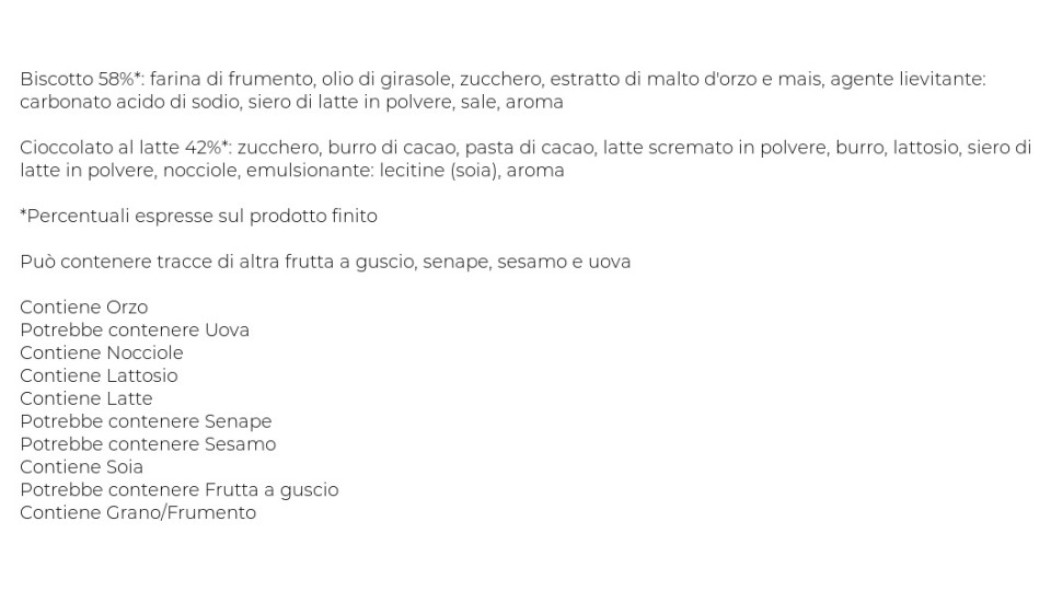 Pavesi - Togo Classic, Biscotto Ricoperto con Cioccolato al Latte