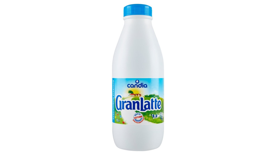 Granlatte Latte Uht Parzialmente Scremato