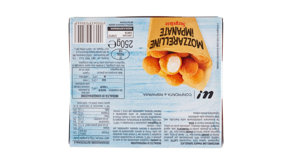 Mozzarelline impanate U! Confronta & Risparmia