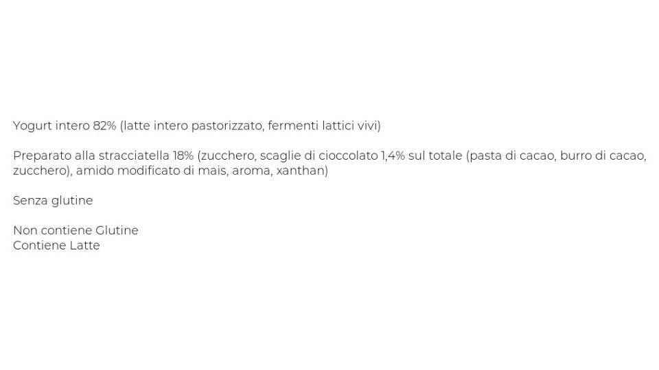 Latteria Soc.Vipiten, Sterzing Vipiteno Yogurt Intero Stracciatella