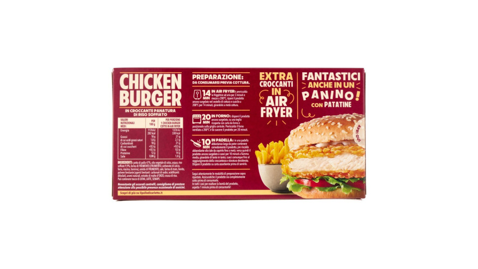 Findus - Big Burger, Chicken