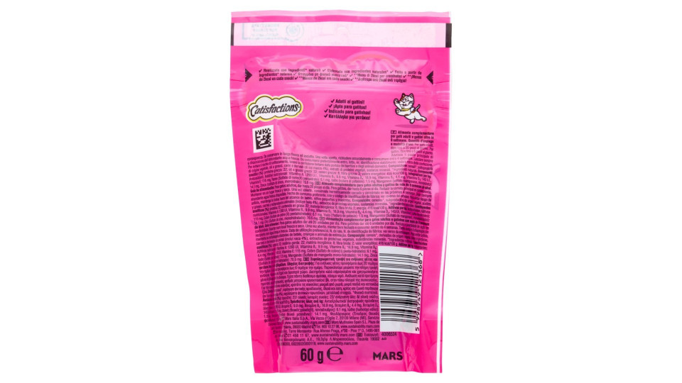 Catisfactions, gatto alimento con manzo