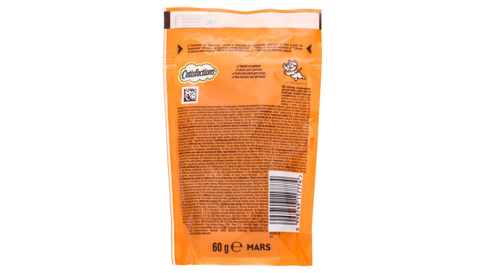 Catisfactions, gatto alimento con pollo