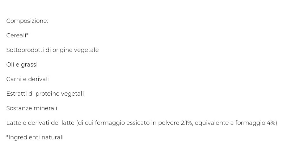 Catisfactions, gatto alimento con formaggio