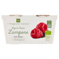Yogurt intero lampone il Viaggiator Goloso Prodotto BIO