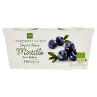 Yogurt intero mirtillo il Viaggiator Goloso Prodotto BIO