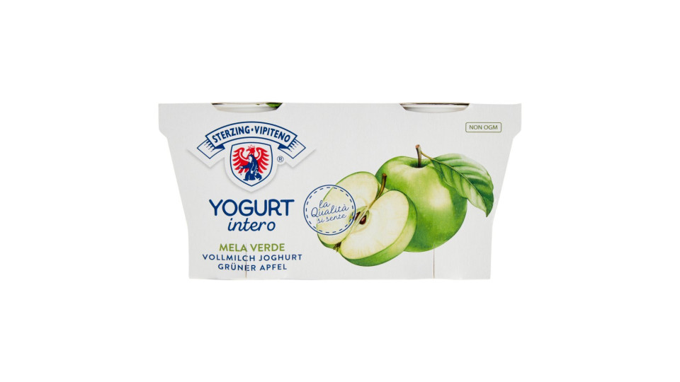 Yogurt intero alla mela