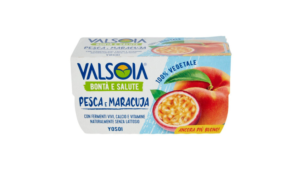 Valsoia Bontà e Salute Yosoi pesca e maracuja