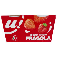 Esselunga Bio, yogurt intero alla fragola biologico