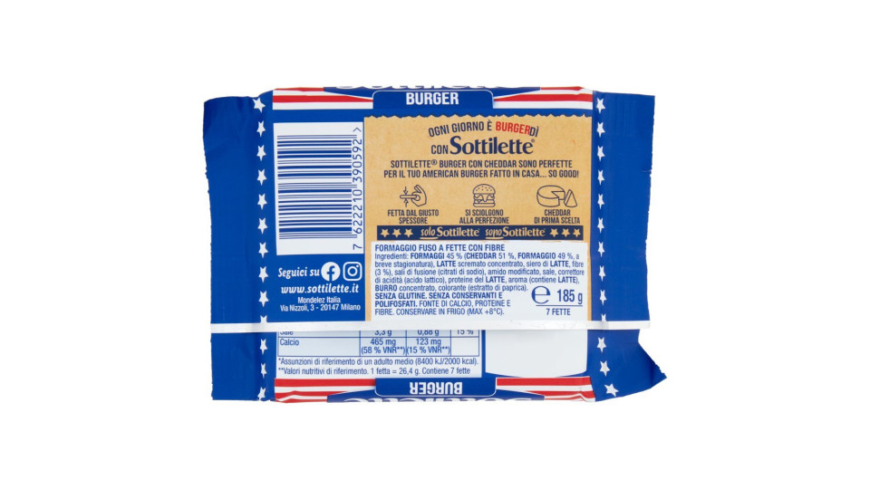 Sottilette Cheddar