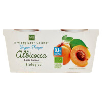 Yogurt magro albicocca il Viaggiator Goloso Prodotto BIO