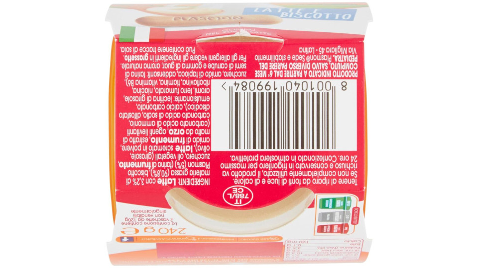 Plasmon, Merenda Latte al cacao