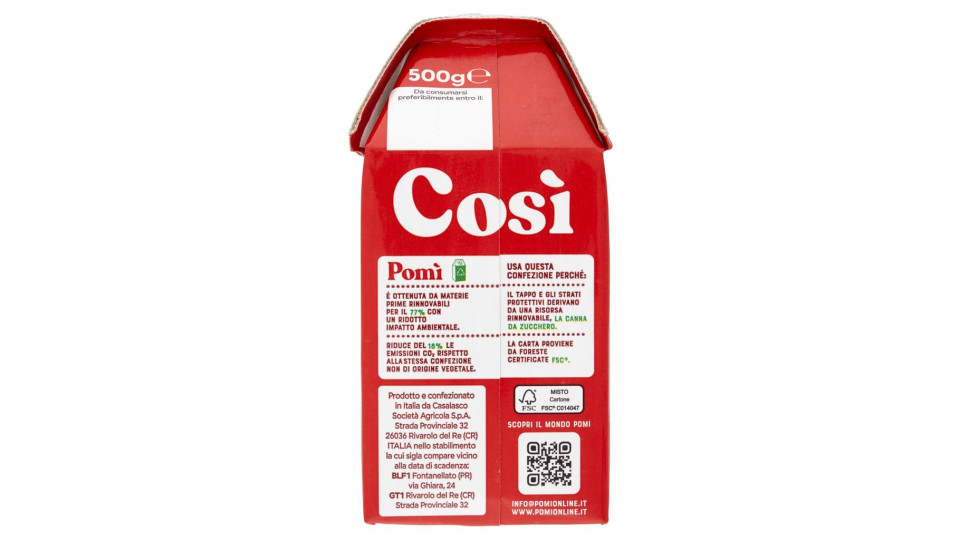 Pomì passata pomodoro