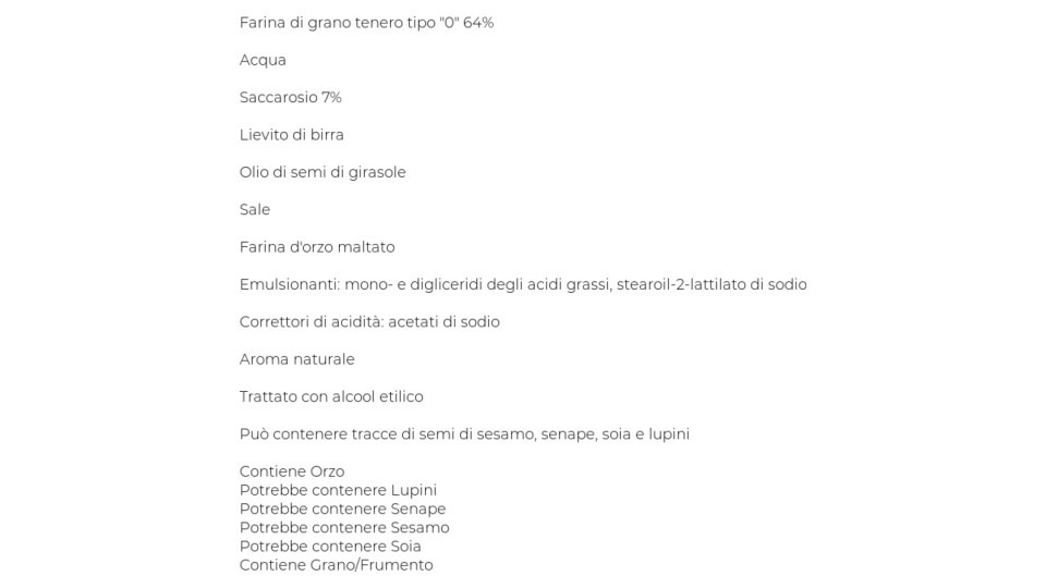 Pane per Hot Dog