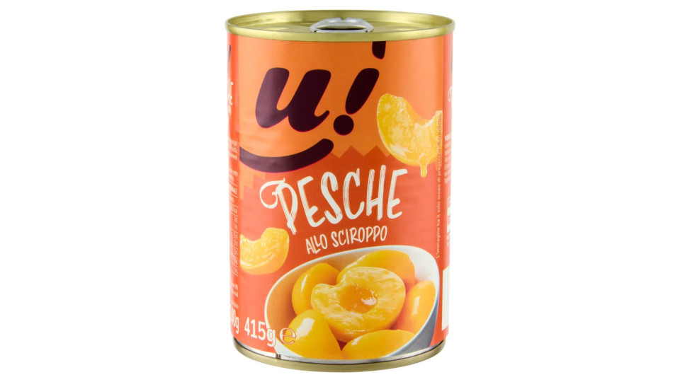 Valfrutta, pesche allo sciroppo