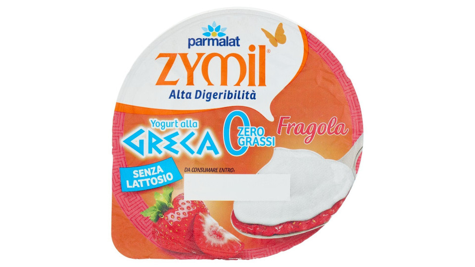 Alta Digeribilità Yogurt Fragola in Pezzi e Melograno Zero Grassi senza Lattosio