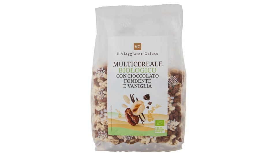 MULTICEREALE CON CIOCCOLATO FONDENTE E VANIGLIA il Viaggiator Biologico