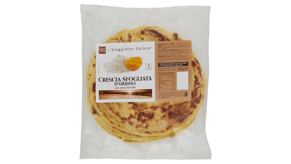 CRESCIA SFOGLIATA D'URBINO il Viaggiator Goloso