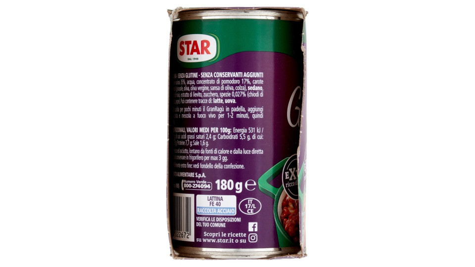 Star, Il mio gran ragù extra gusto