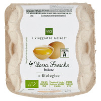 4 UOVA FRESCHE il Viaggiator Goloso il Biologico