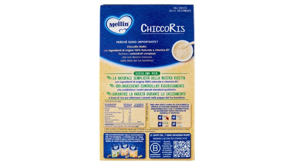 Mellin Chiccoris Riso