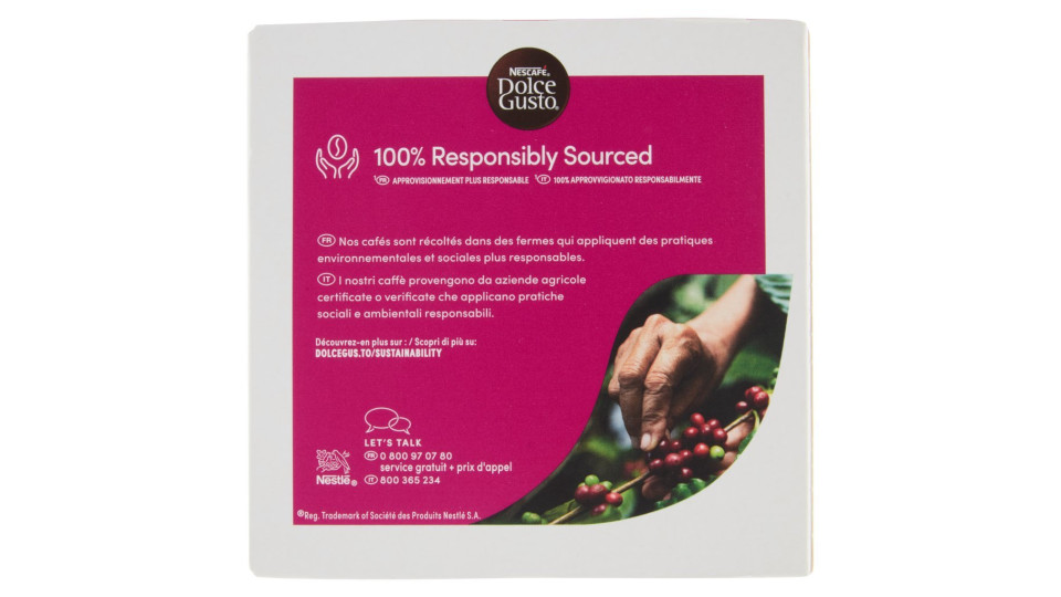 NESCAFÉ DOLCE GUSTO ESPRESSO Decaffeinato caffè espresso decaffeinato 16 capsule (16 tazze)