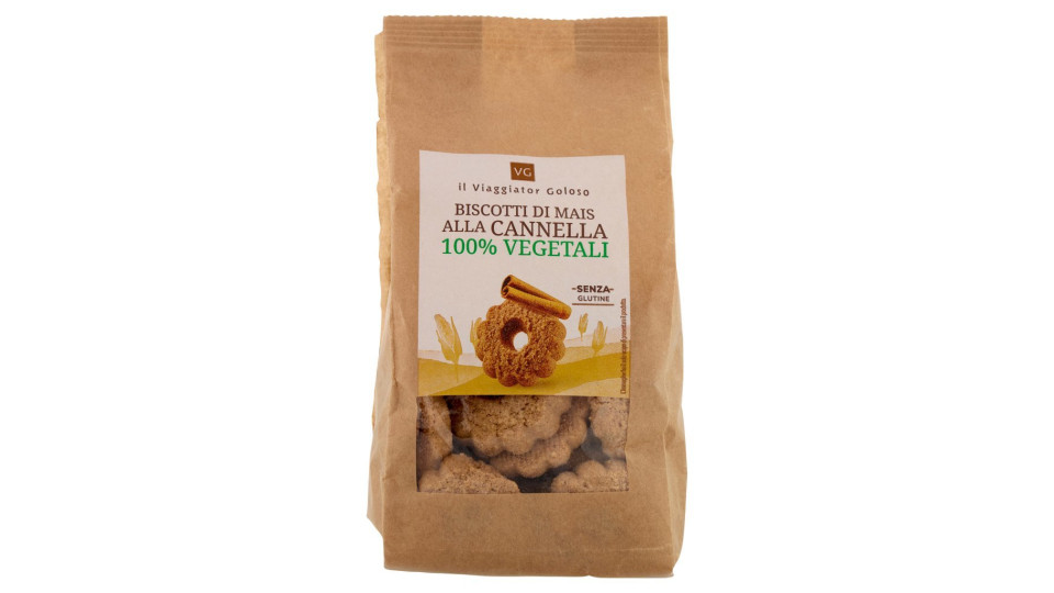 BISCOTTI CON MAIS BLU E CANNELLA 100% Vegetali Senza Glutine il Viaggiator Goloso