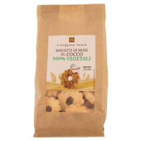 BISCOTTI CON MAIS BLU E COCCO 100% Vegetali Senza Glutine il Viaggiator Goloso